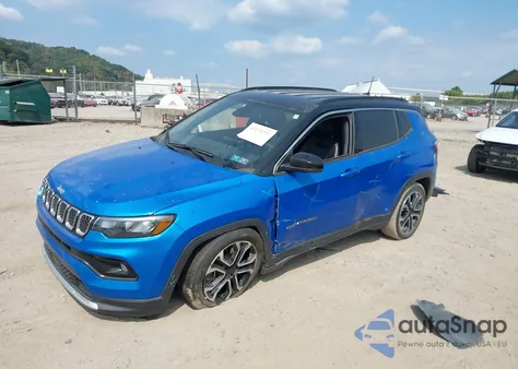 2024 Jeep Compass Limited 4X4 z USA, uszkodzony, nr VIN 3C4NJDCN4RT586395